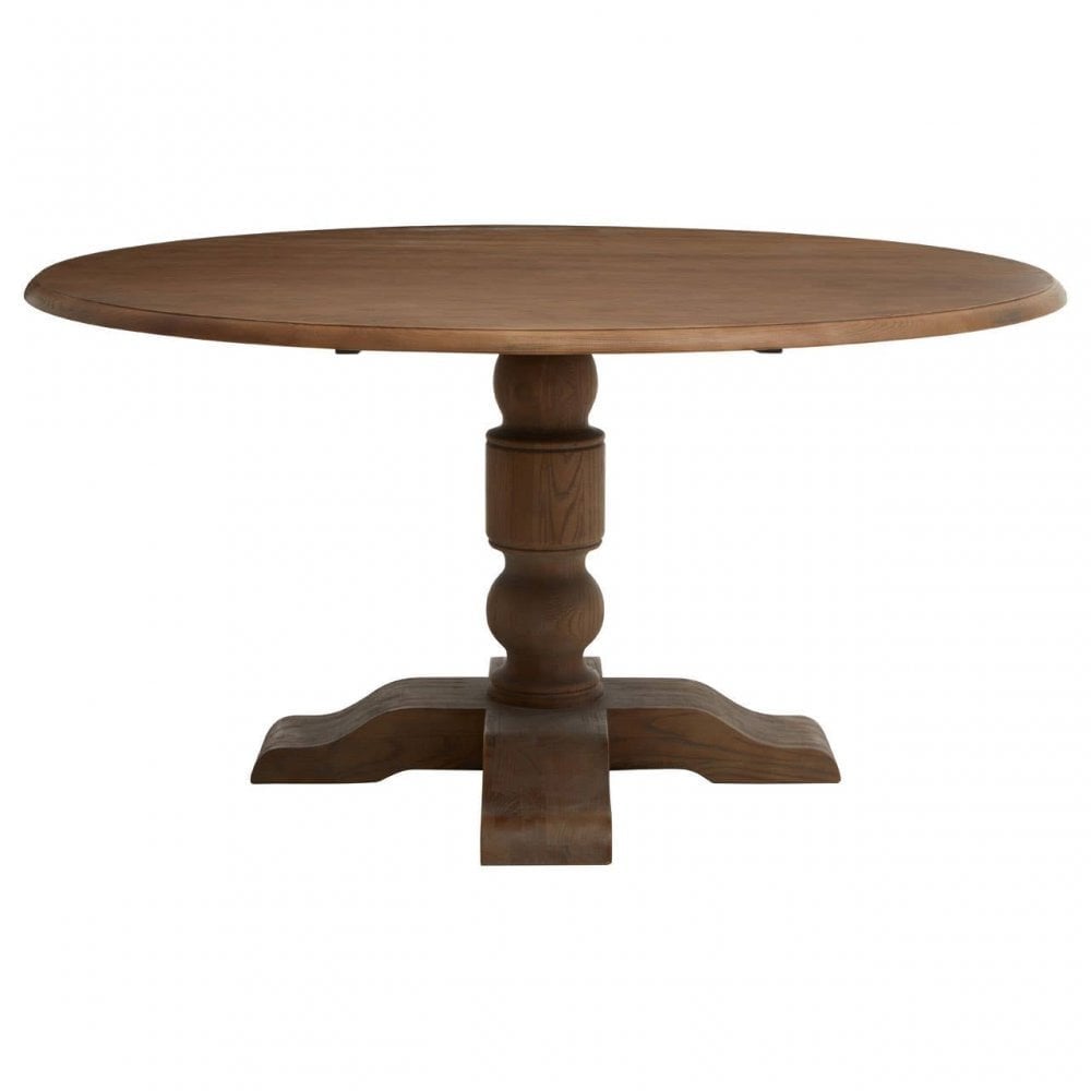 Parkside Oak Round Dining Table