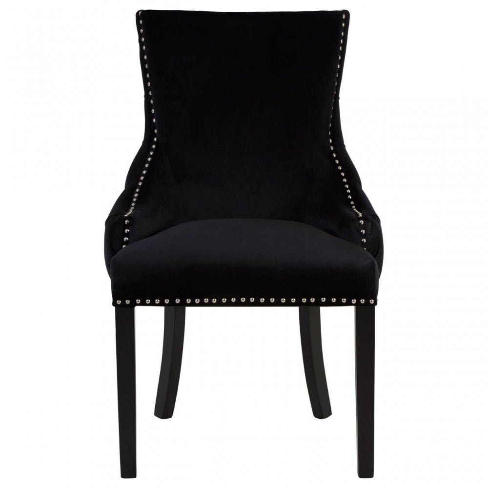 Kensington Townhouse Natural Velvet Dining Chair