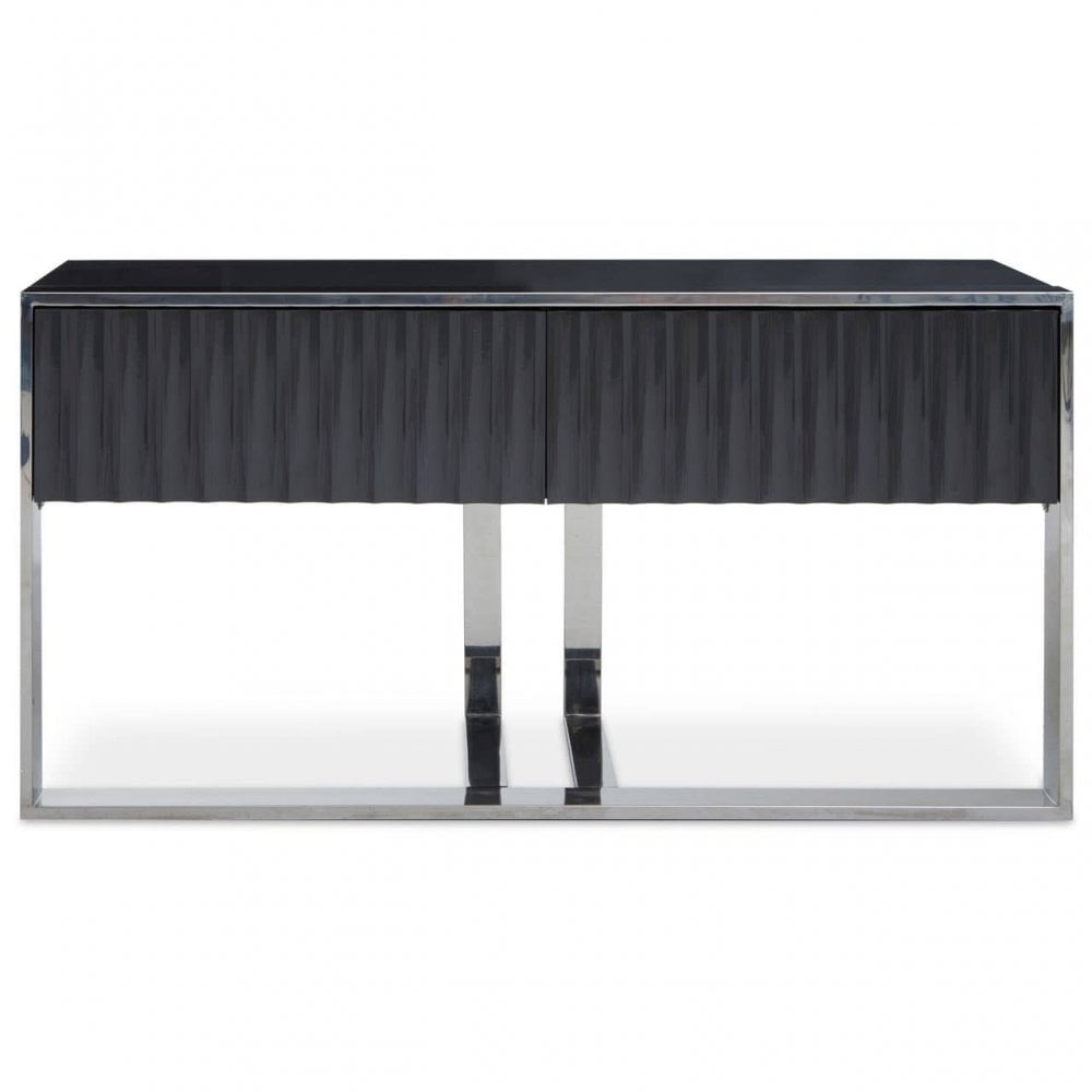 Genoa Grey Finish Console Table