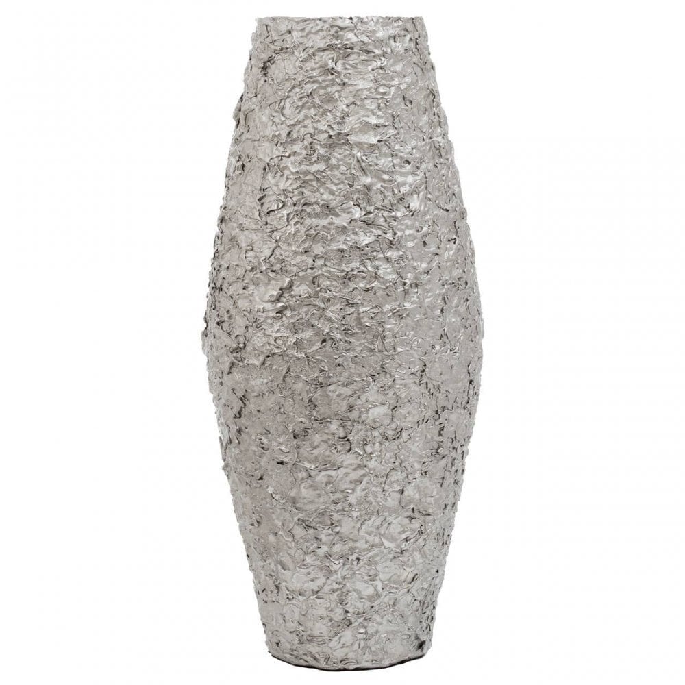 Akola Large Silver Vase