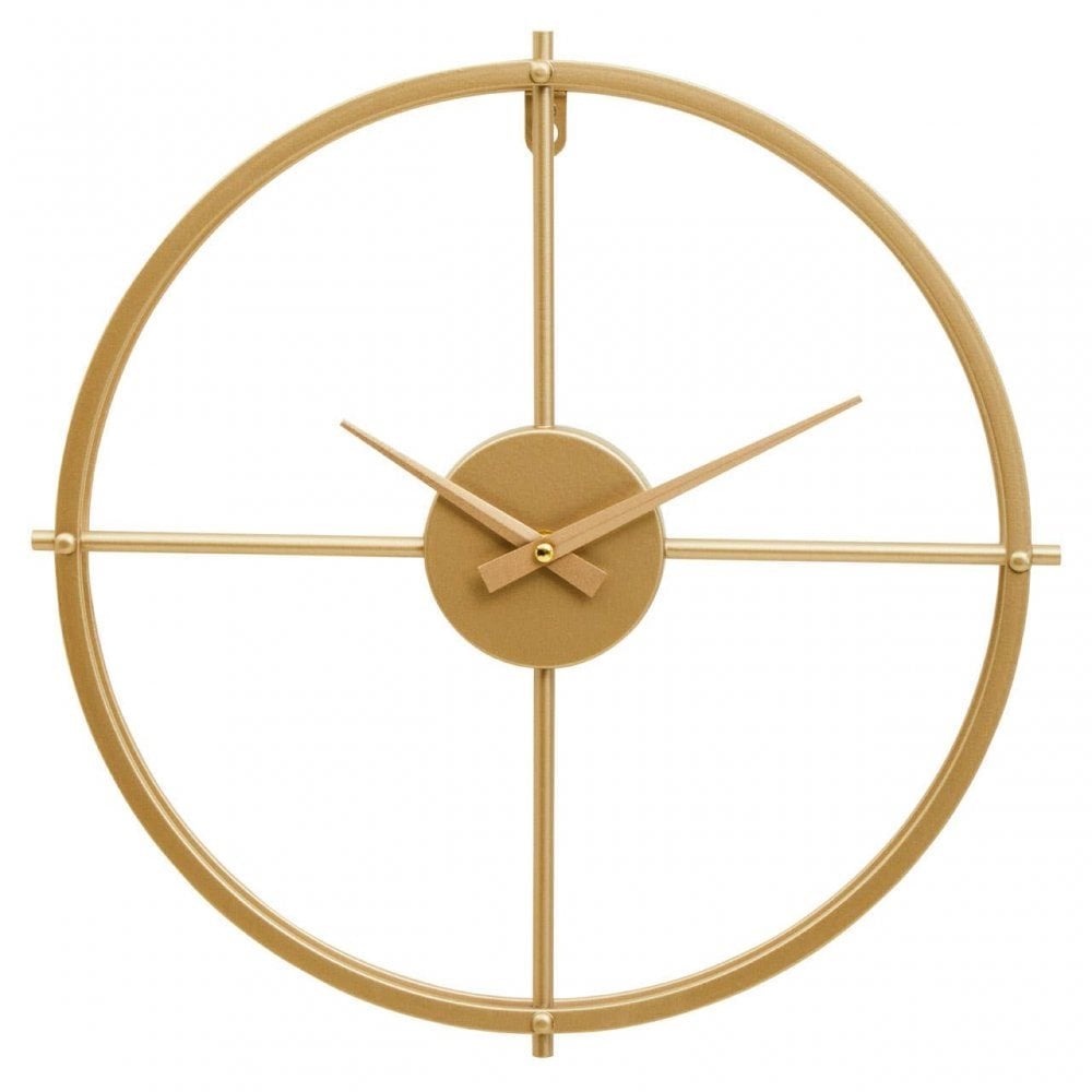 Kent Gold Finish Wall Clock