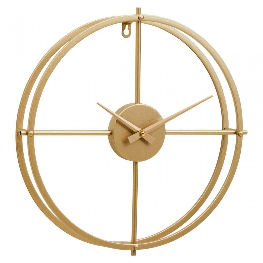 Kent Gold Finish Wall Clock