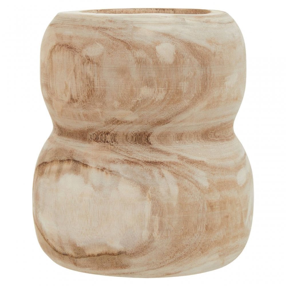 Arlo Natural Wooden Vase