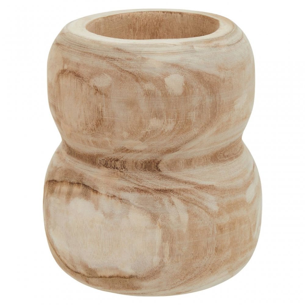 Arlo Natural Wooden Vase