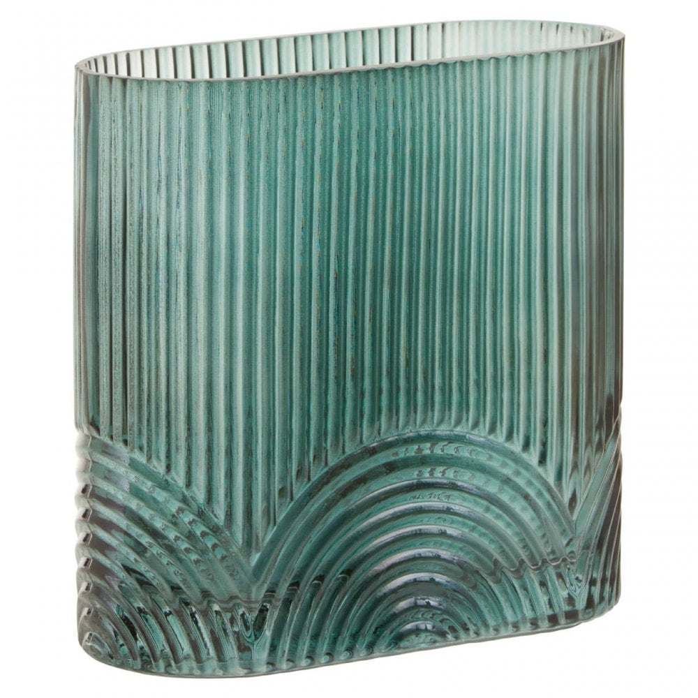 Bardi Large Green Glass Vase