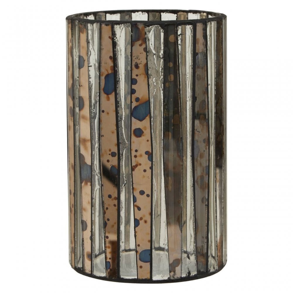 Gaia Metallic Large Candle Holder