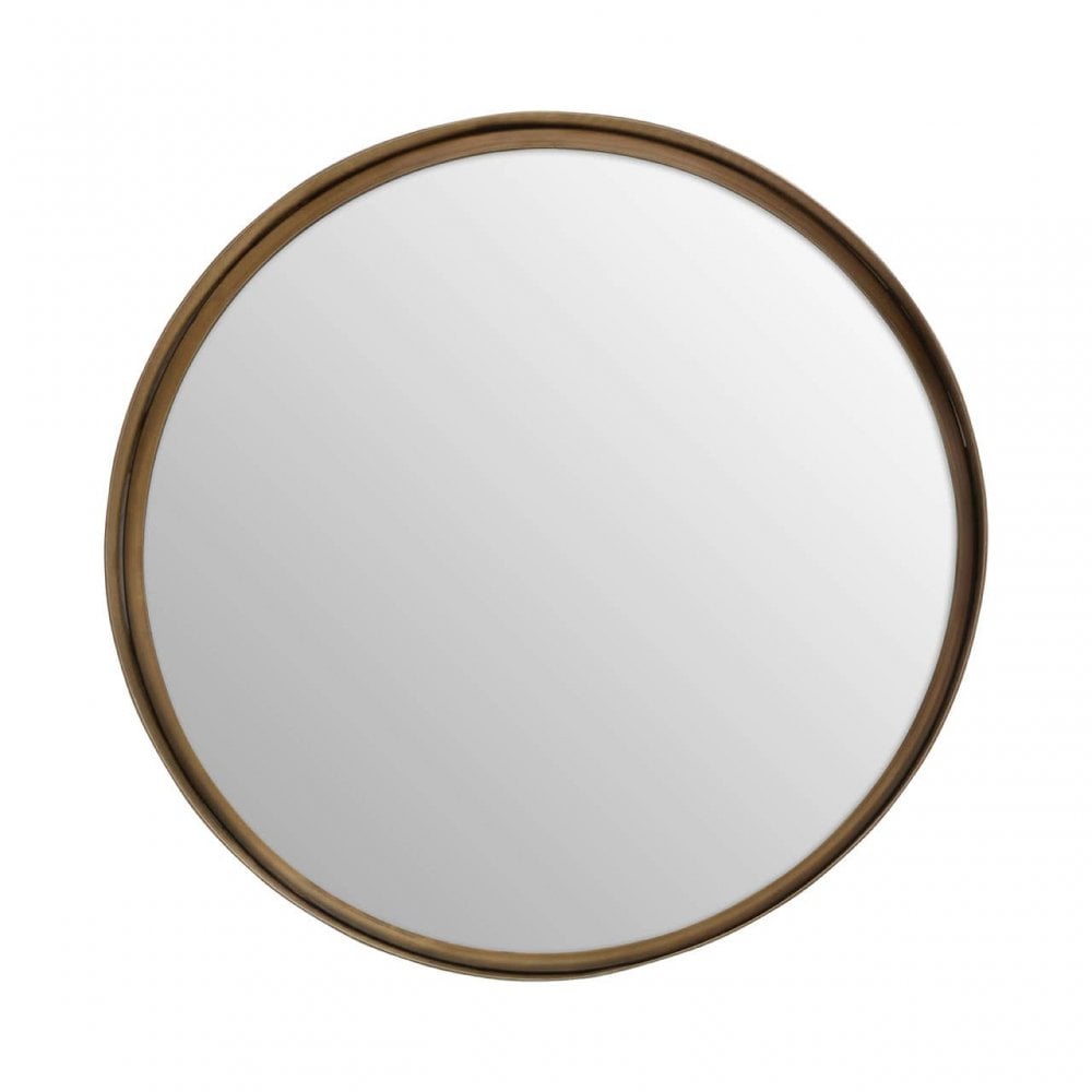 Leonov Small Gold Finish Wall Mirror