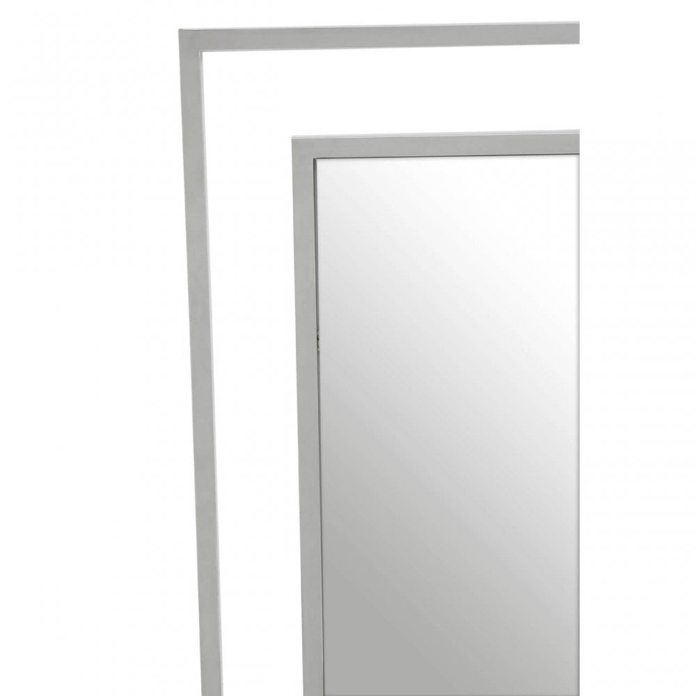 Allure Silver Large Wall Mirror