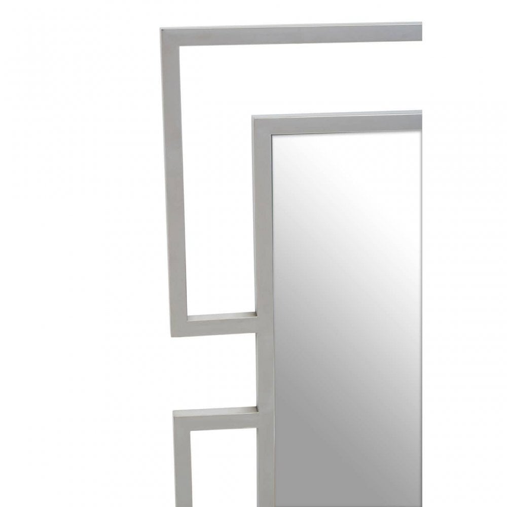 Allure Silver Small Wall Mirror