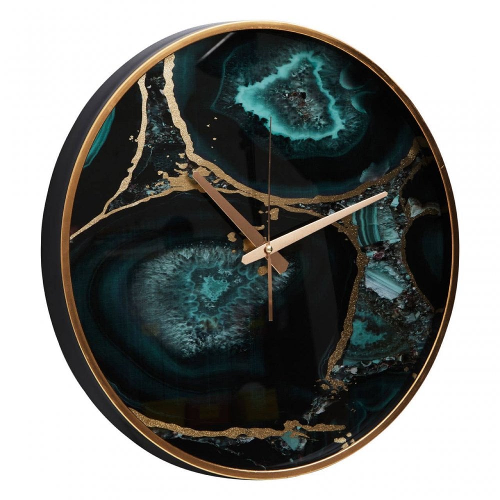 Celina Agate Wall Clock