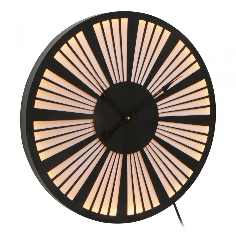 Genova Small Black And White Wall Clock