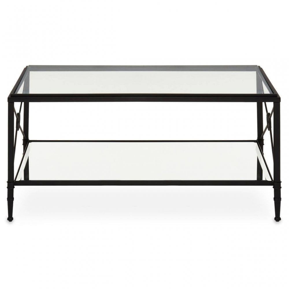 Axis Coffee Table With Black Finish Frame