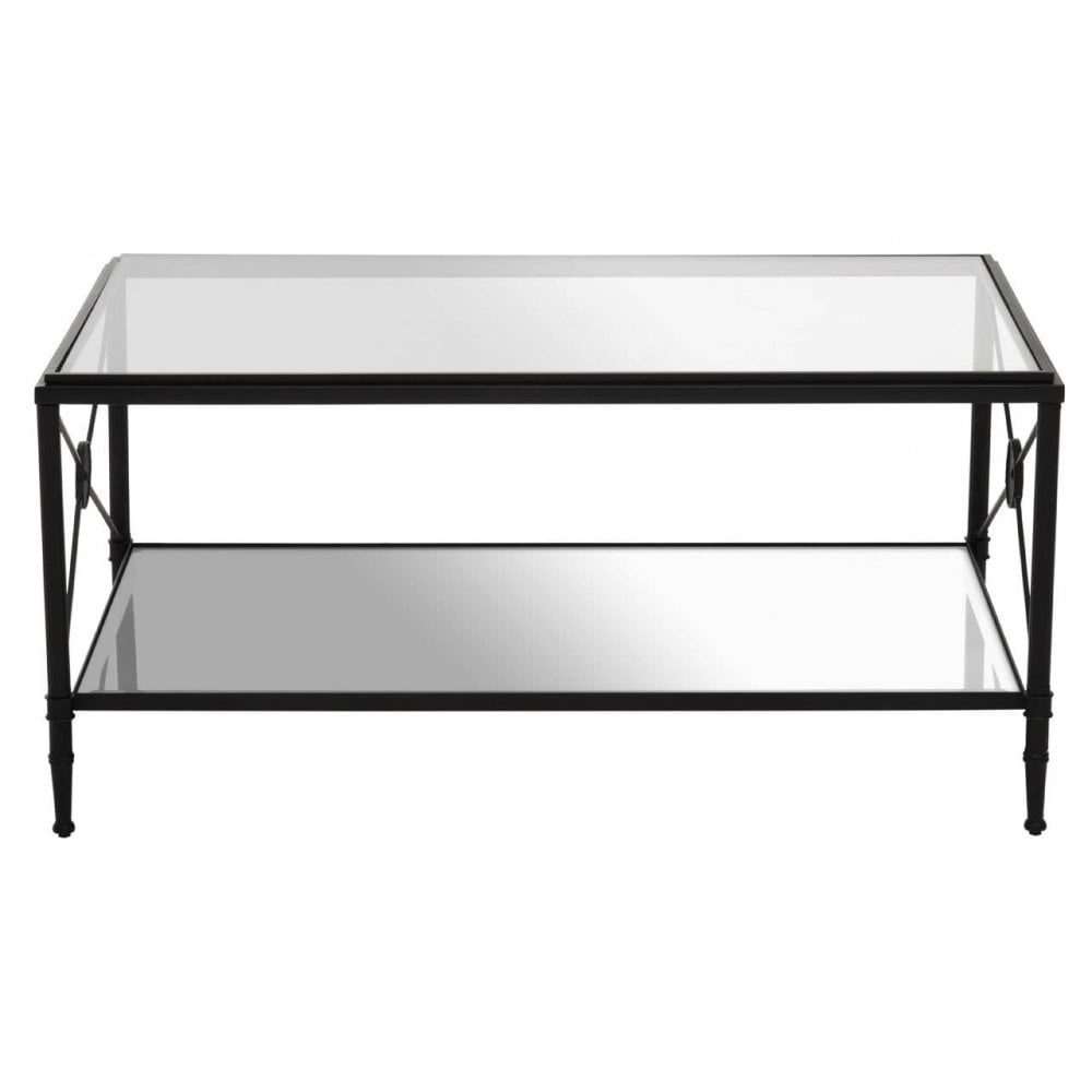 Axis Coffee Table With Black Finish Frame