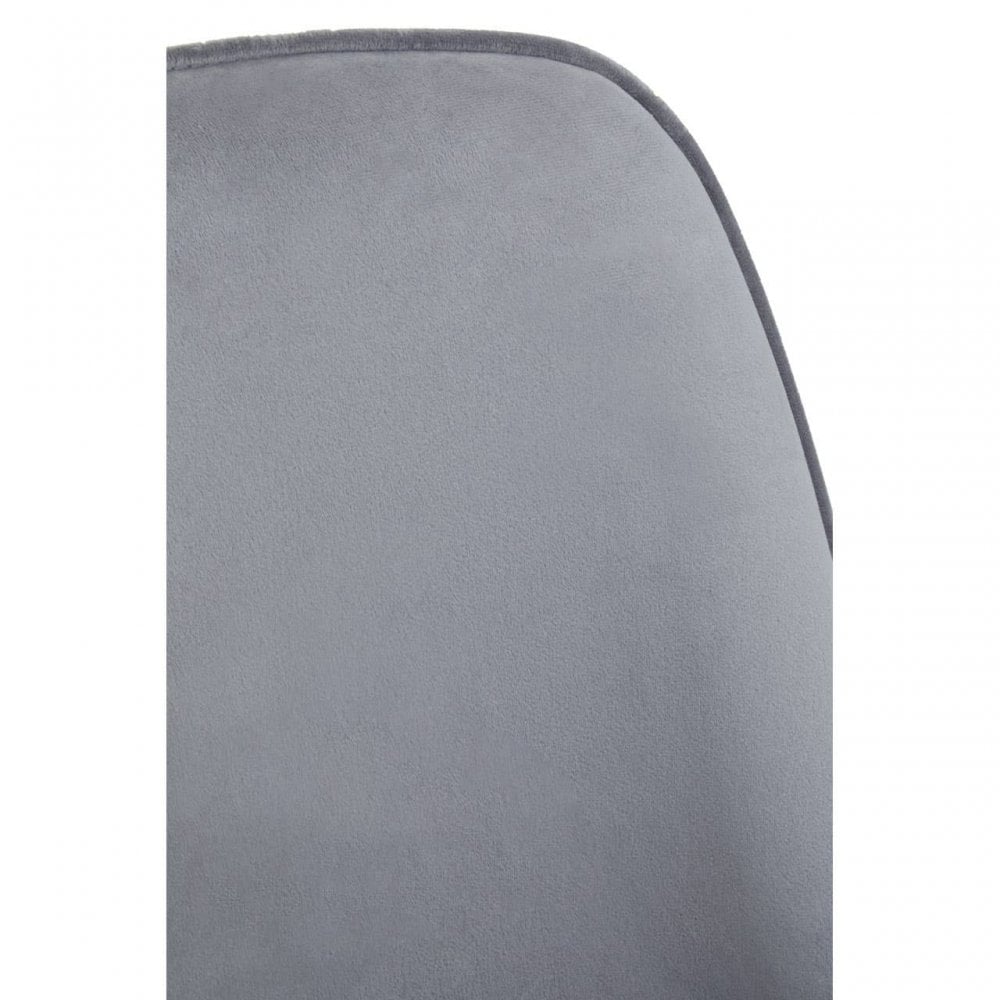 Demi Grey Velvet Dining Chair