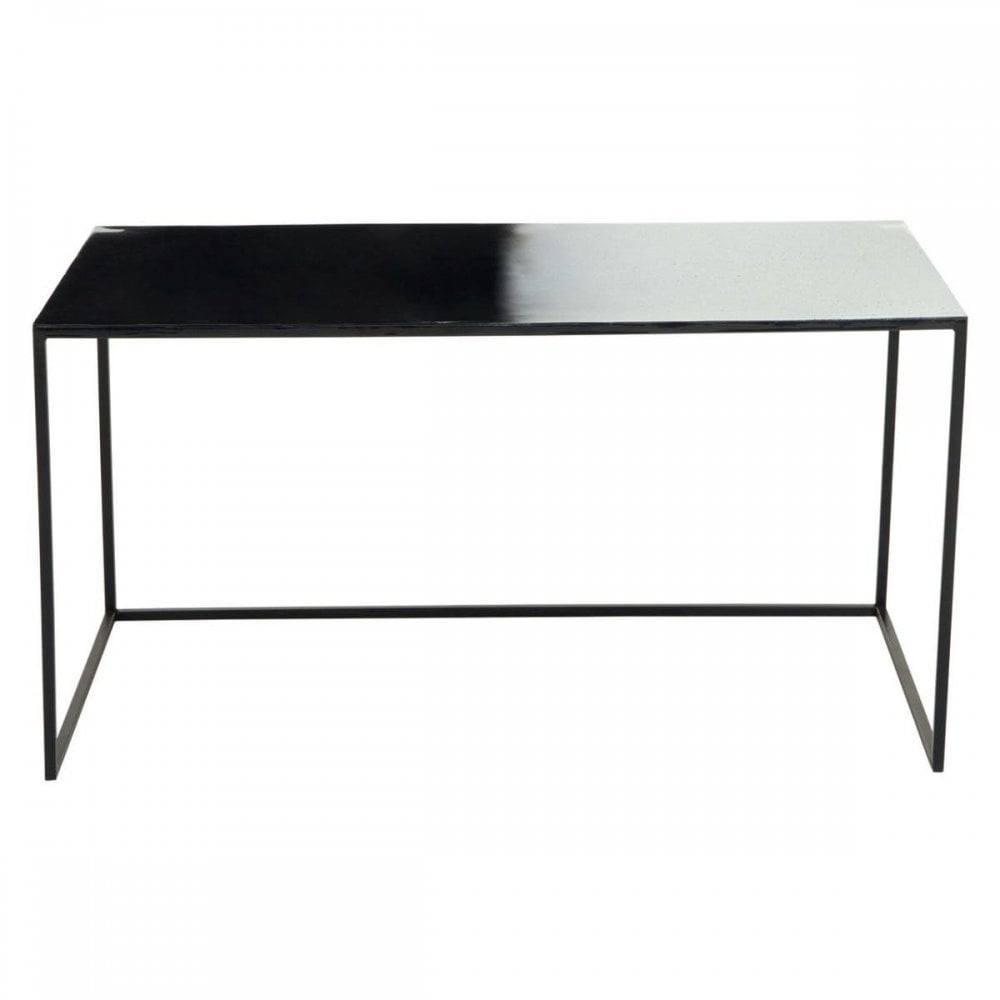 Ramus Three Piece Black And White Ombre Coffee Table