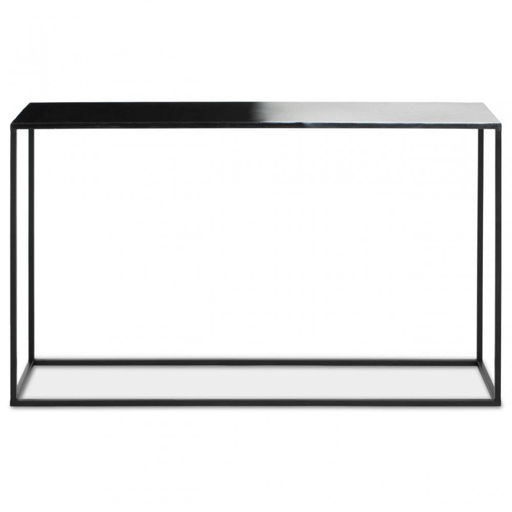 Ramus Black And White Ombre Console Table