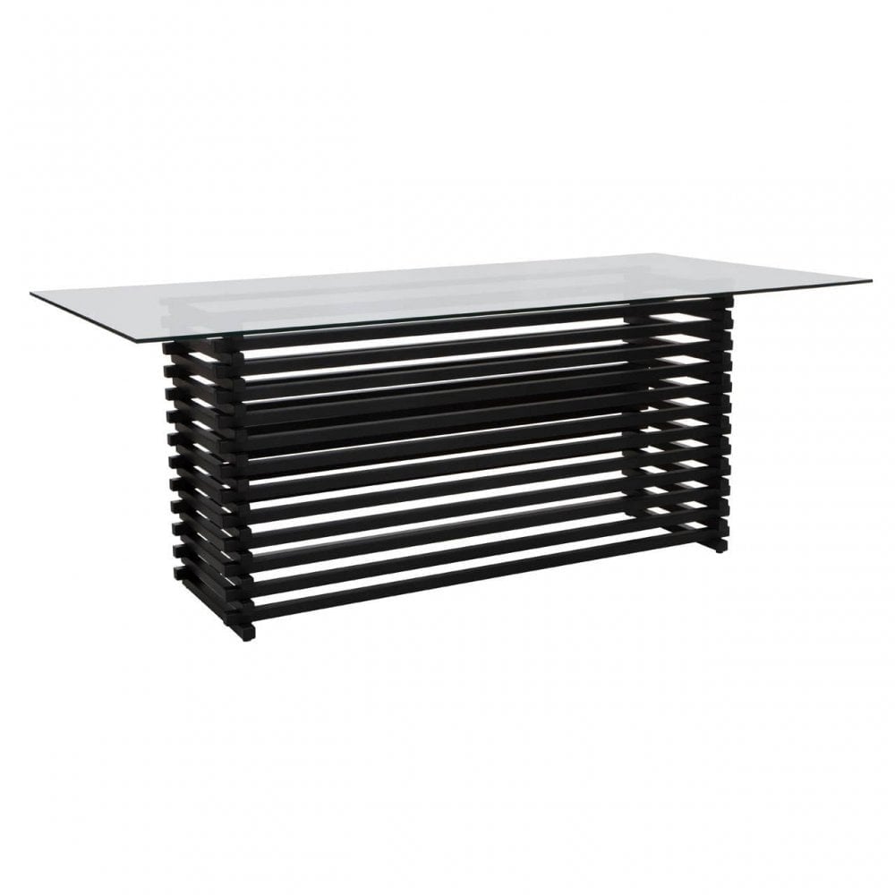 Vogue Matte Black Dining Table