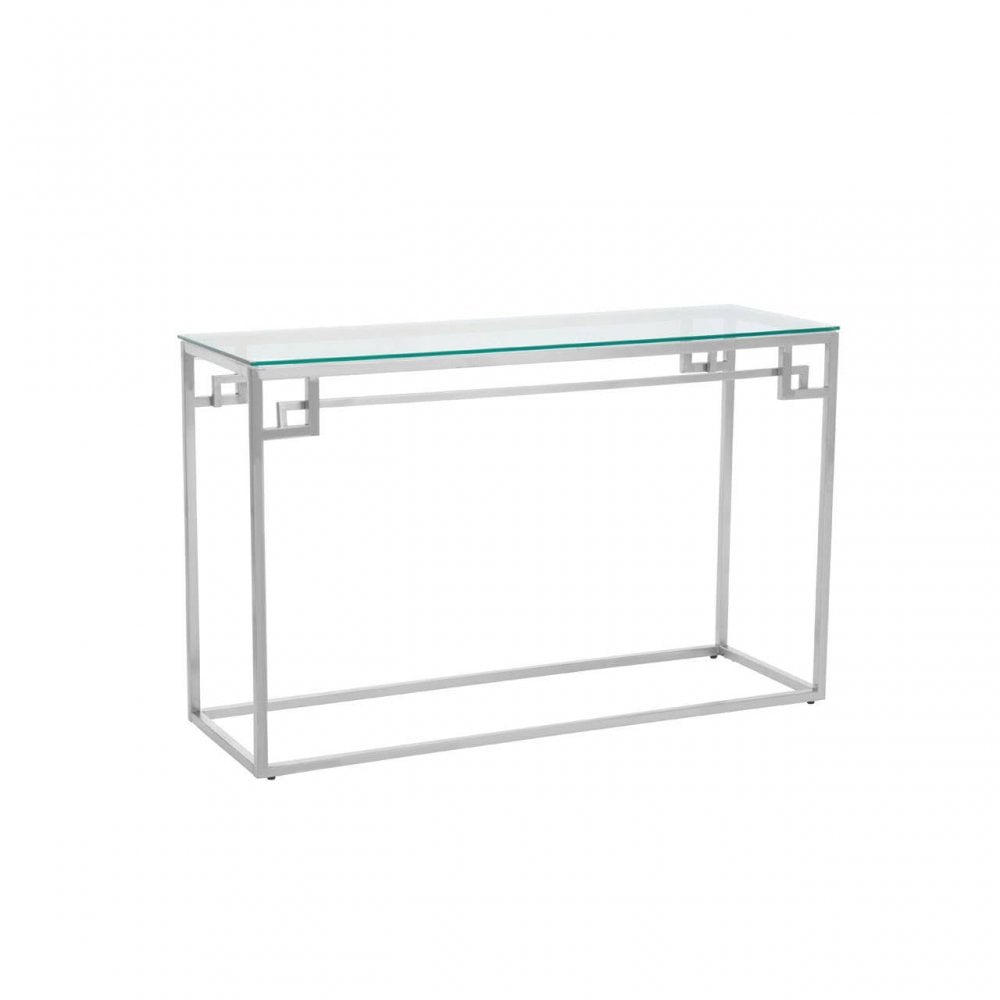 Allure Silver Console Table