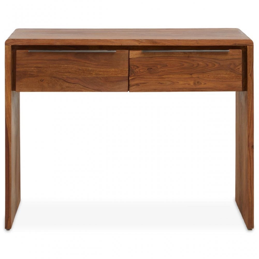 Surati Two Door Sheesham And Acacia Console Table