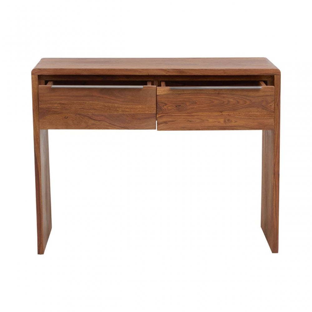 Surati Two Door Sheesham And Acacia Console Table