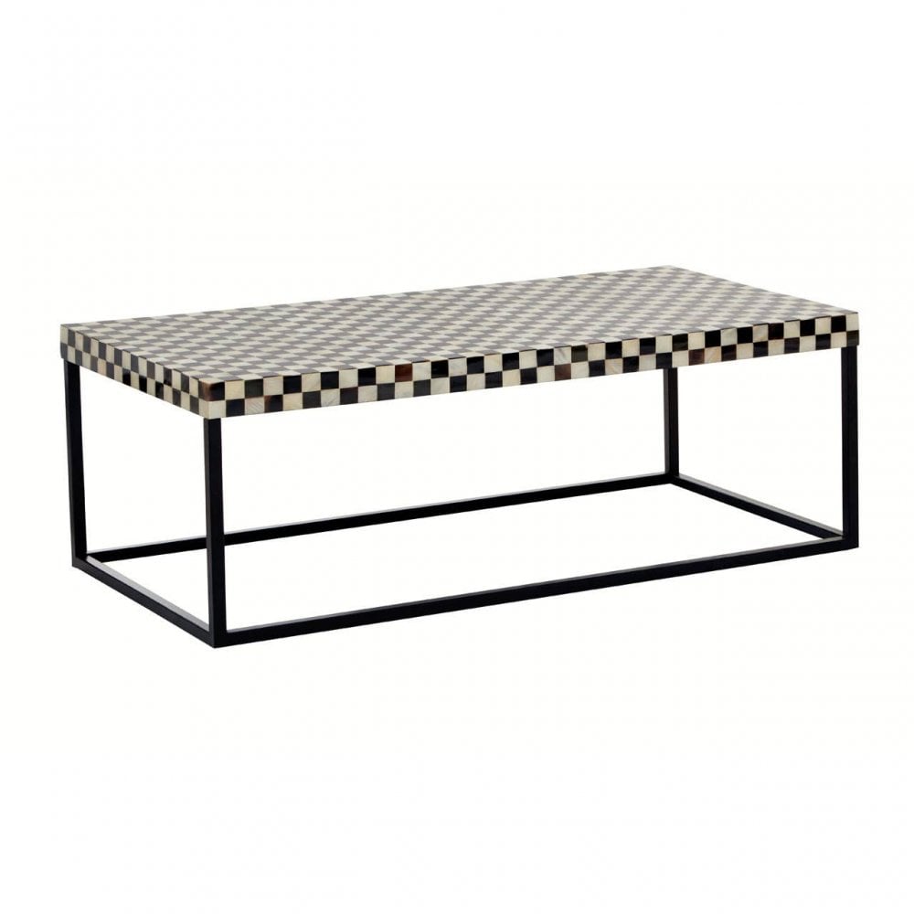 Obra Assorted Shell Rectangle Coffee Table