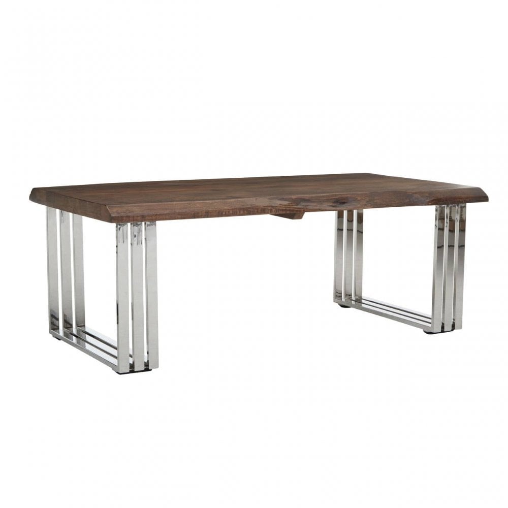 Hampstead Natural And Silver Coffee Table