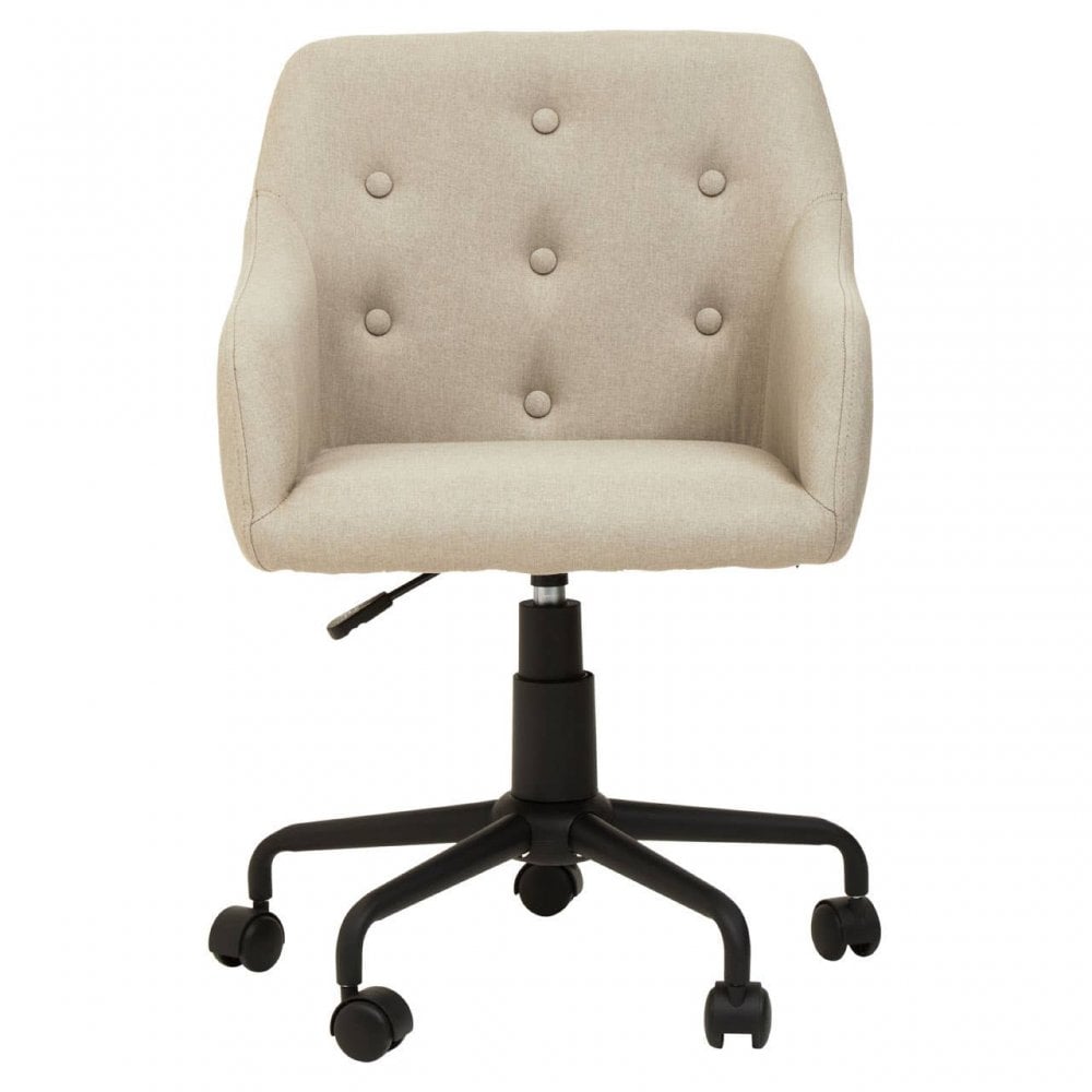 Brent Beige And Black Home Office Chair