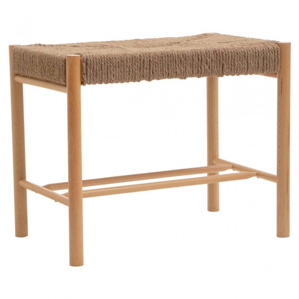 Bandar Small Natural Wood Bench