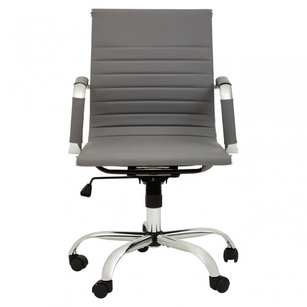 Brent Grey Low Back Home Office Chair