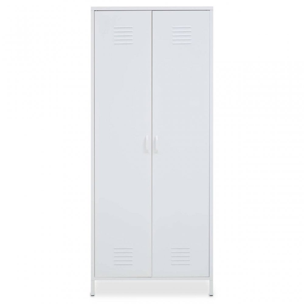 Academy Two Door White Wardrobe