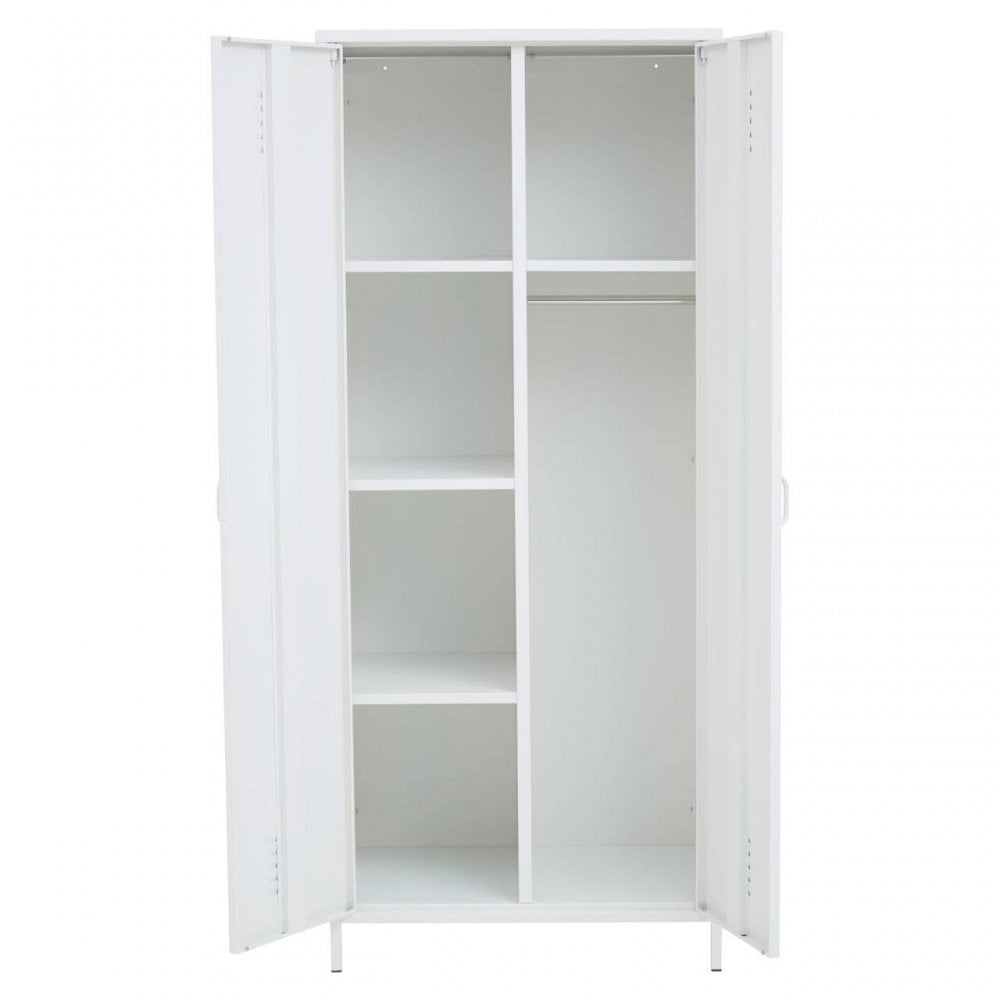 Academy Two Door White Wardrobe