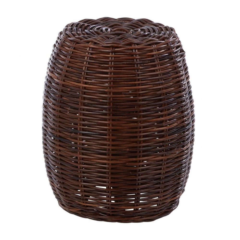 Maka Natural Croco Rattan Stool