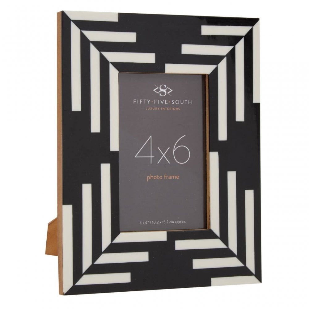 Donato Stripe Photo Frame 4Inx6In