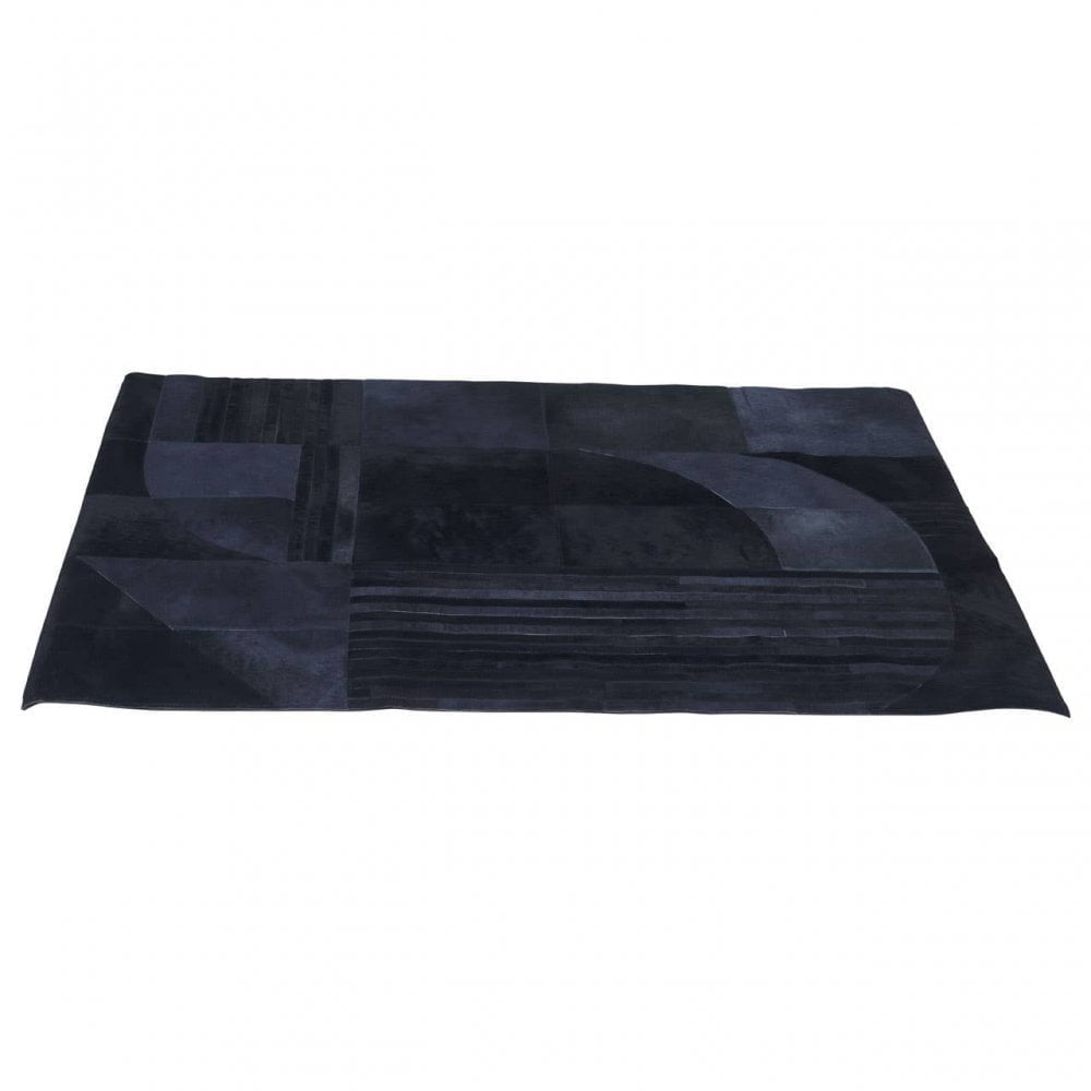 Safira Small Black And Grey Deco Rug