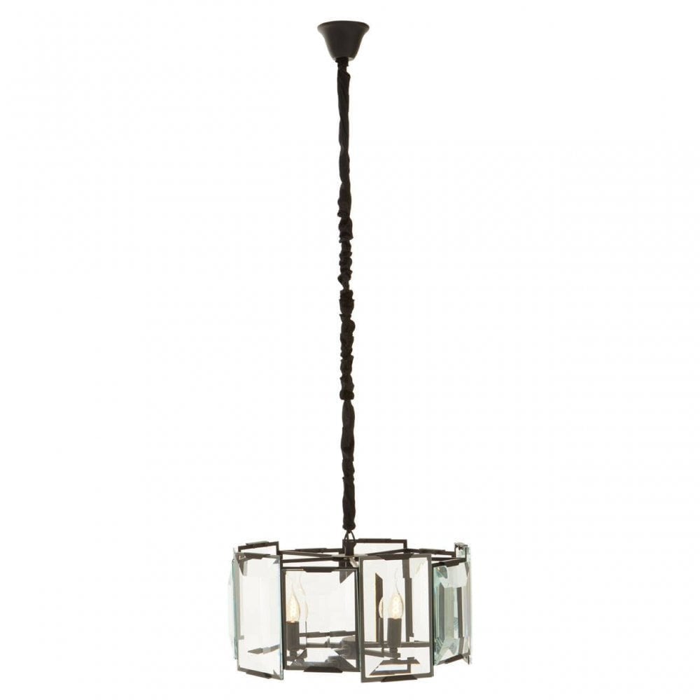 Babylon Black Iron Chandelier