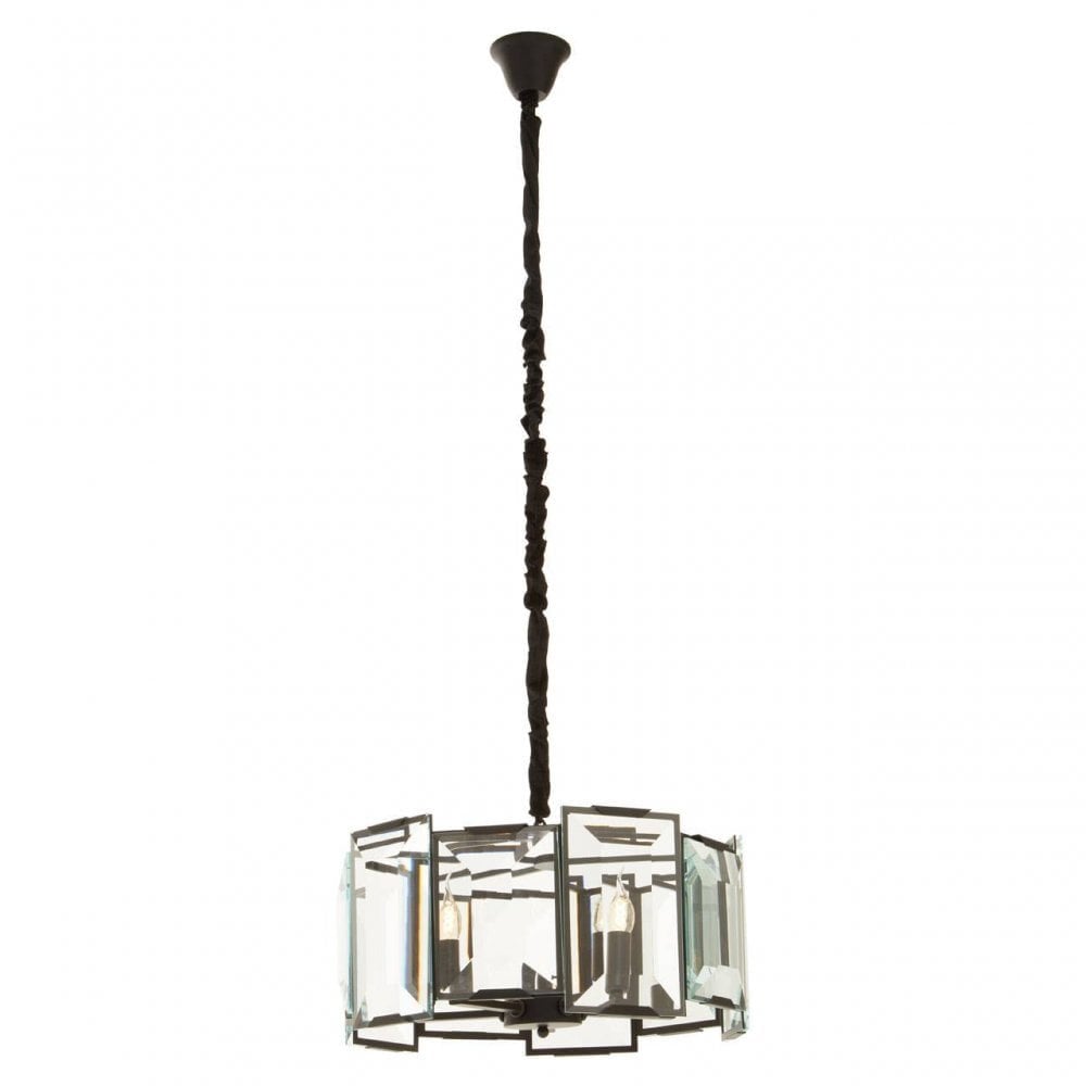 Babylon Black Iron Chandelier