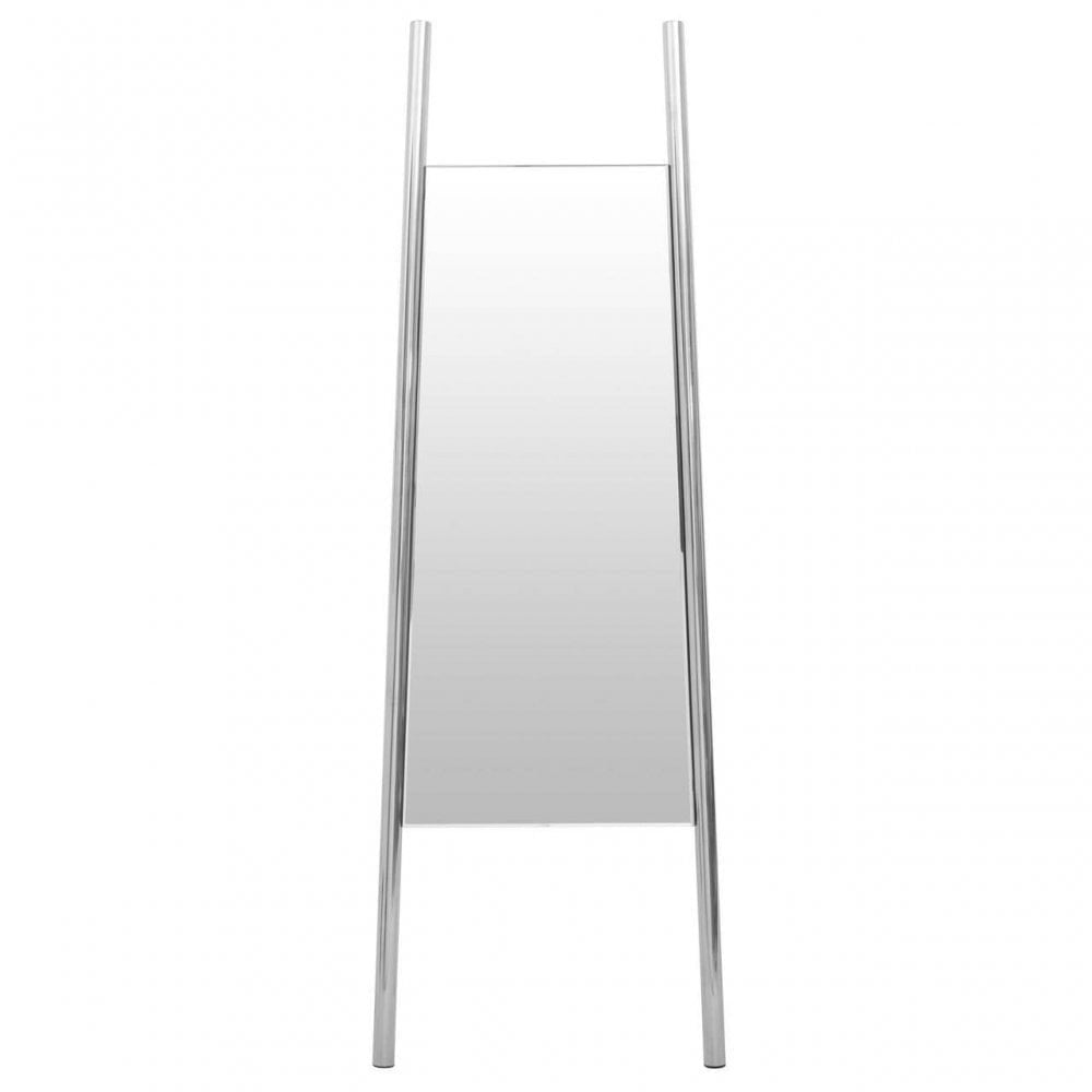 Genoa Silver Frame Standing Floor Mirror