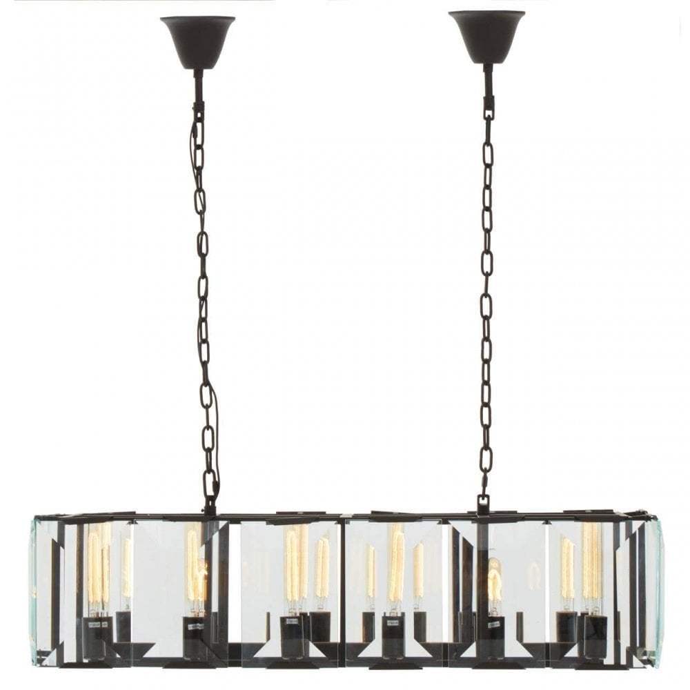 Babylon Black Twelve Bulb Chandelier