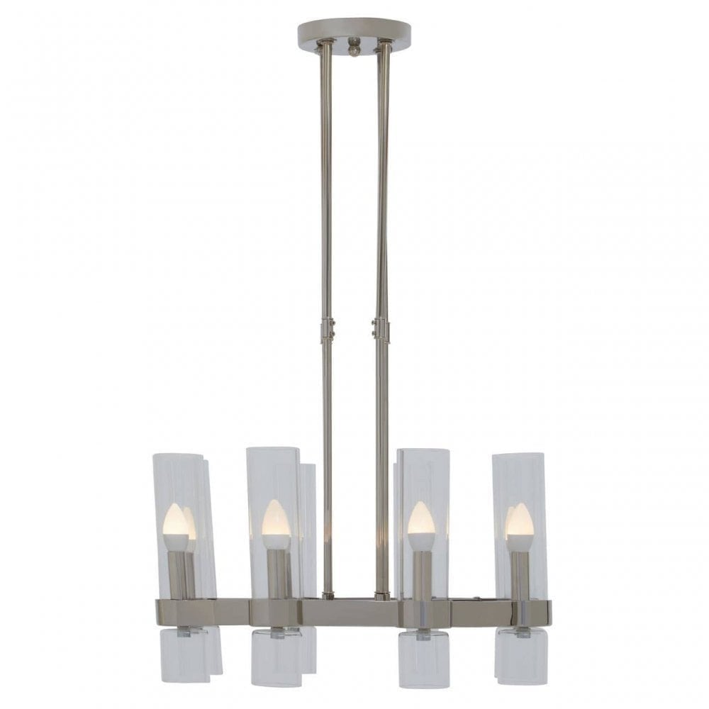 Alexis Nickel Finish Pendant Light