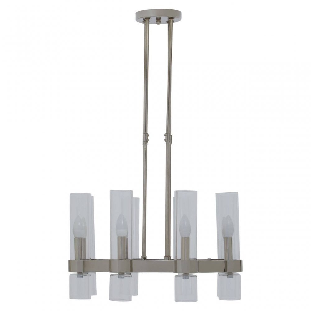 Alexis Nickel Finish Pendant Light