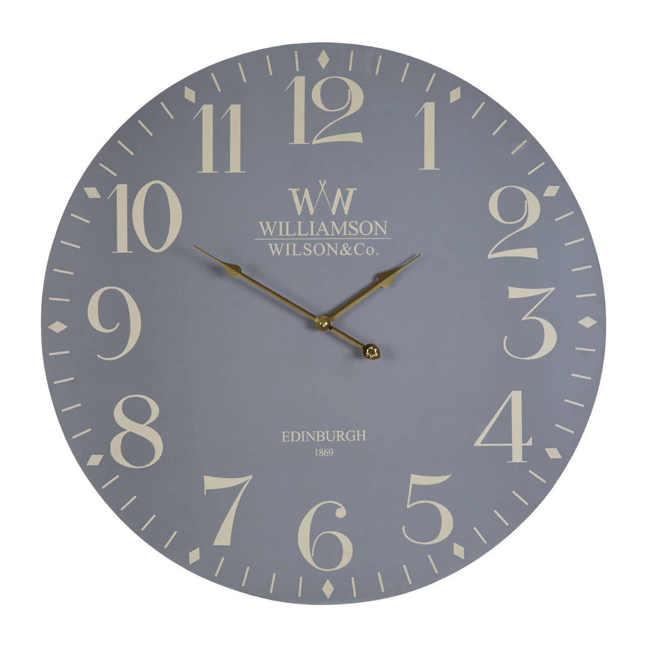 Classical Grey Wall Clock