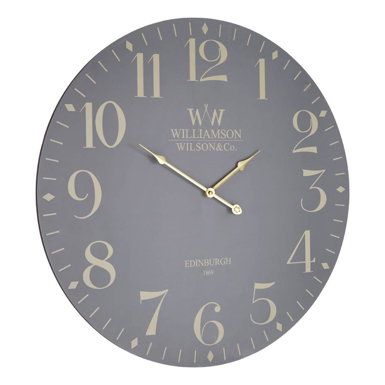 Classical Grey Wall Clock