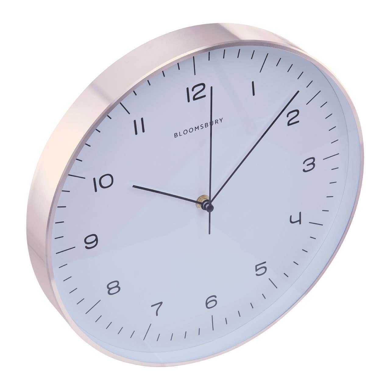 Elko Round Copper Finish Wall Clock