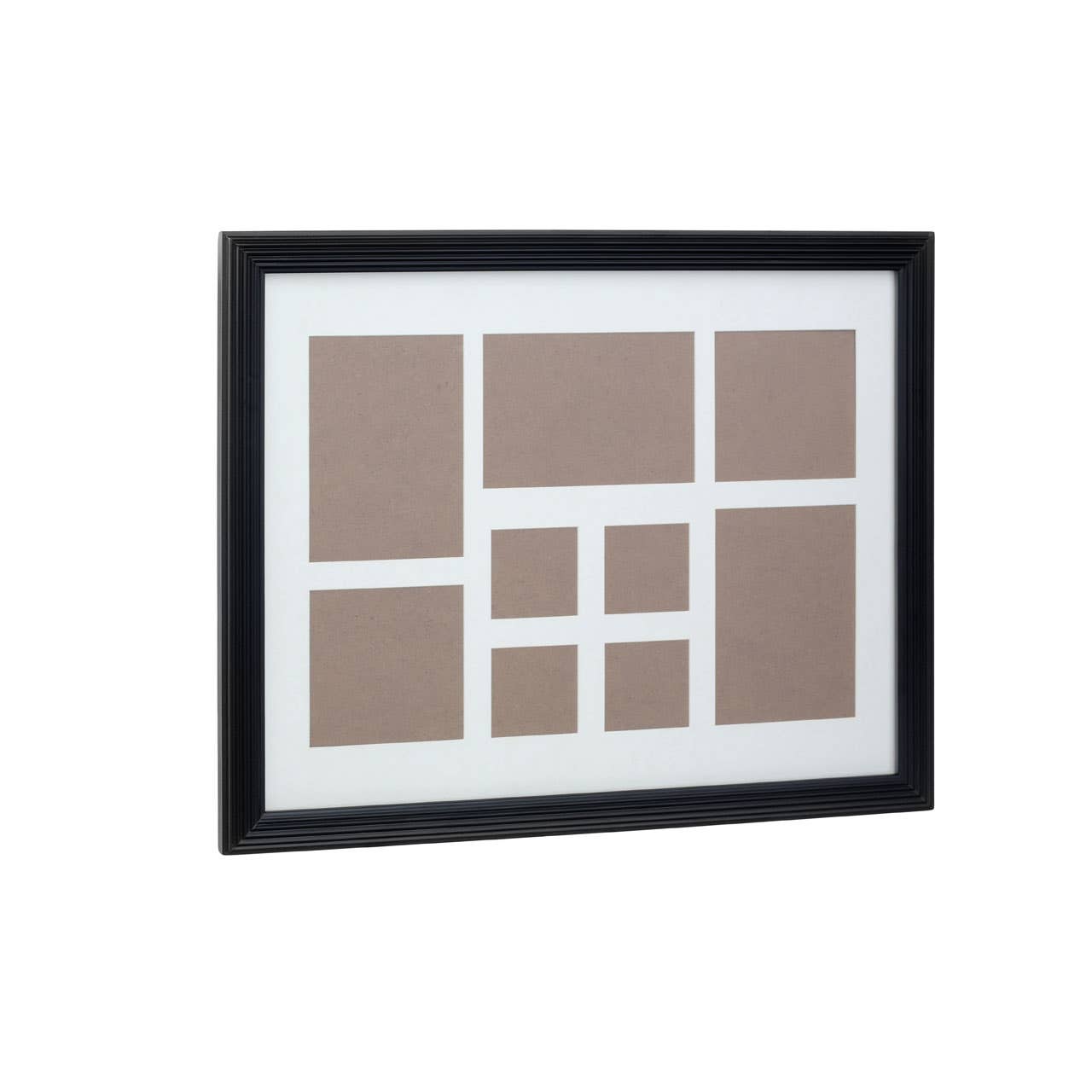 Black 9 Multi Photo Frame