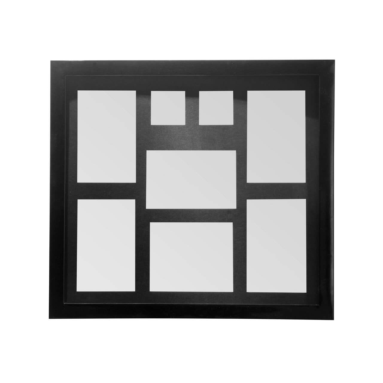 Black 8 Photo Multi Photo Frame