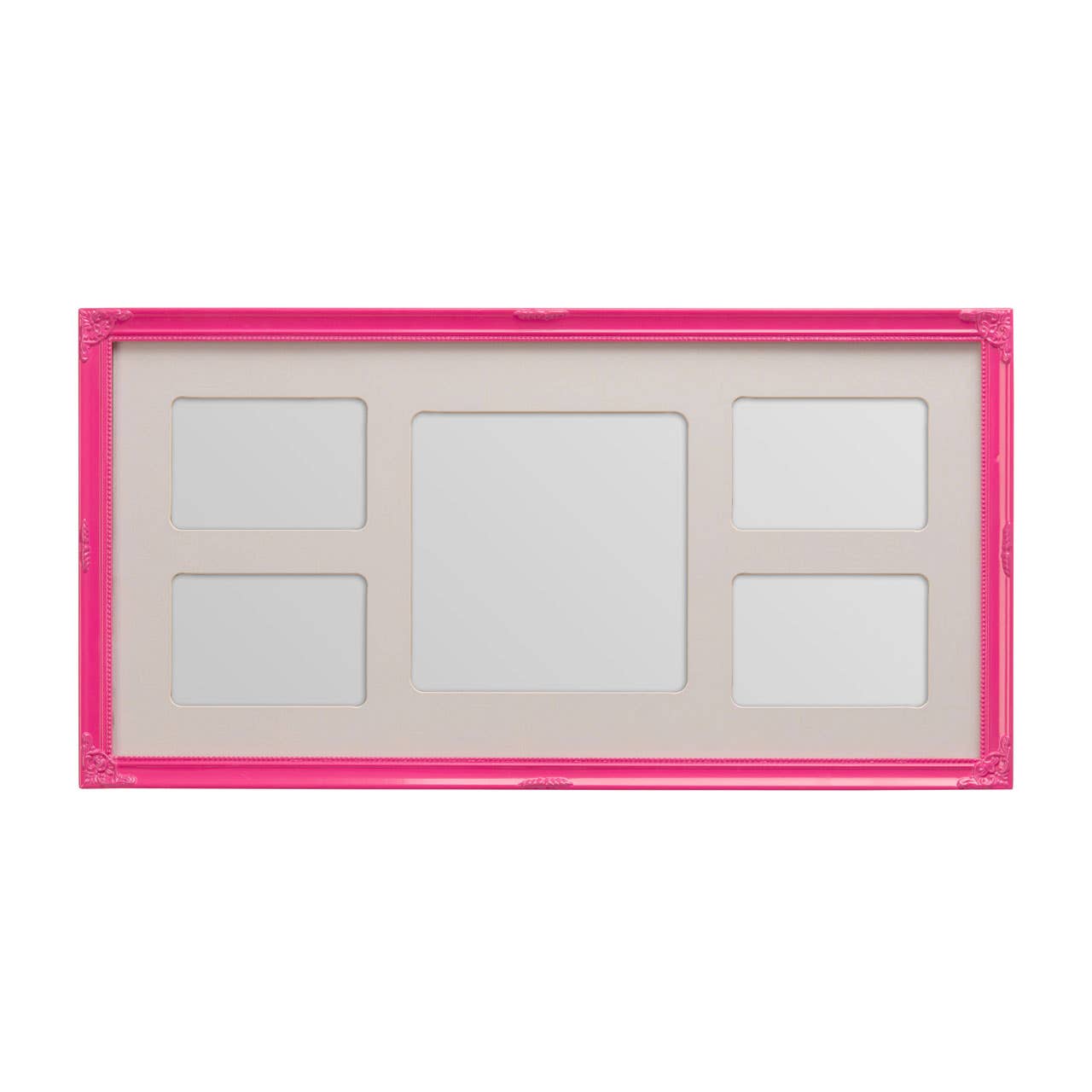 Pink 5 Photo Multi Photo Frame