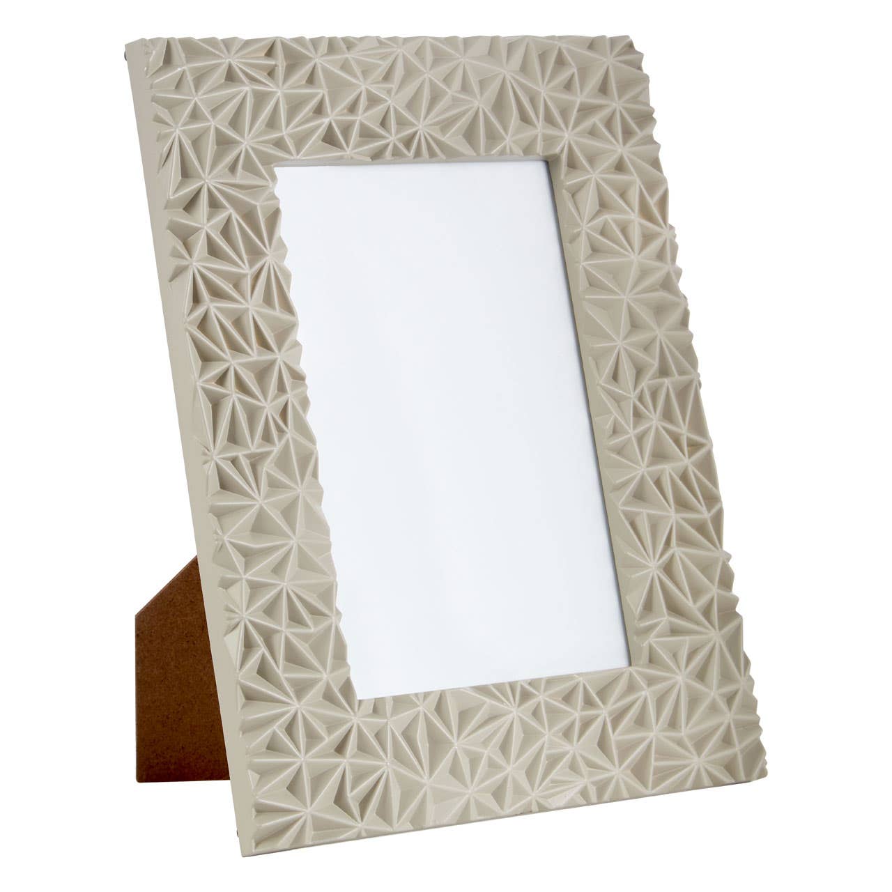 Geo Grey Photo Frame