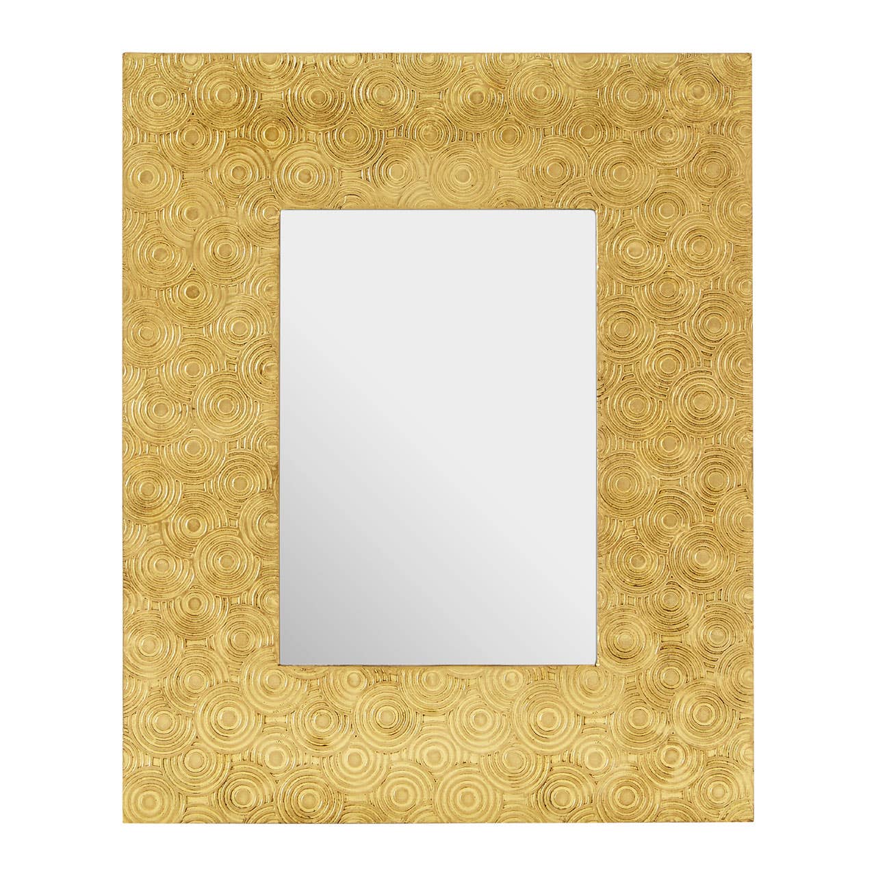 Bowerbird 5X7 Gold Disc Photo Frame