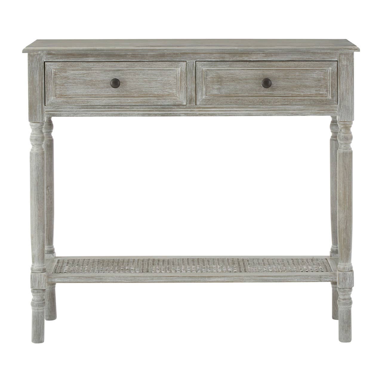 Heritage 2 Drawers Slate Grey Console Table