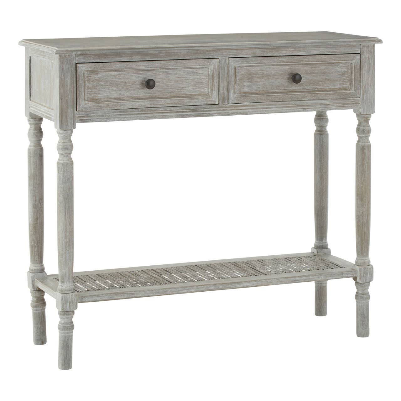 Heritage 2 Drawers Slate Grey Console Table